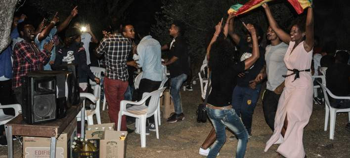 Αιθίοπες στην Μόρια μόλις γιόρτασαν τη δική τους… Πρωτοχρονιά